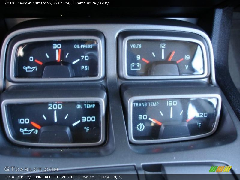  2010 Camaro SS/RS Coupe SS/RS Coupe Gauges
