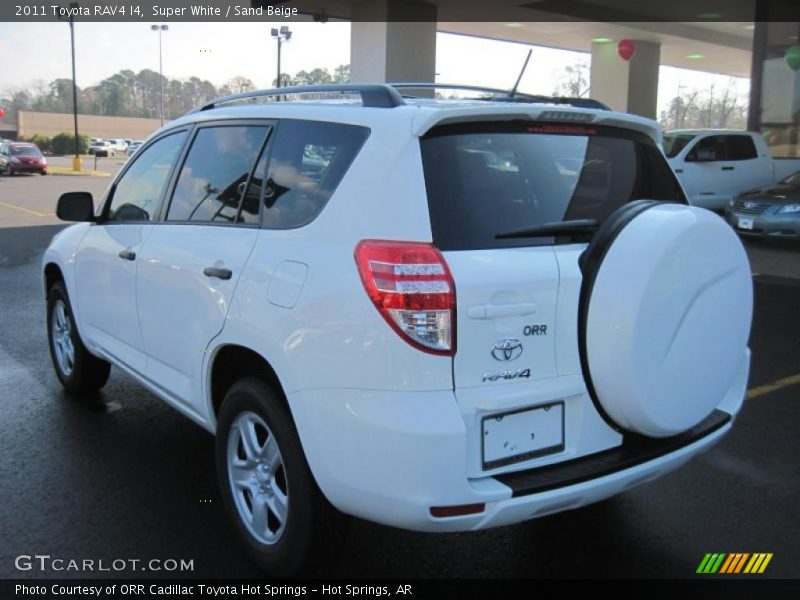 Super White / Sand Beige 2011 Toyota RAV4 I4