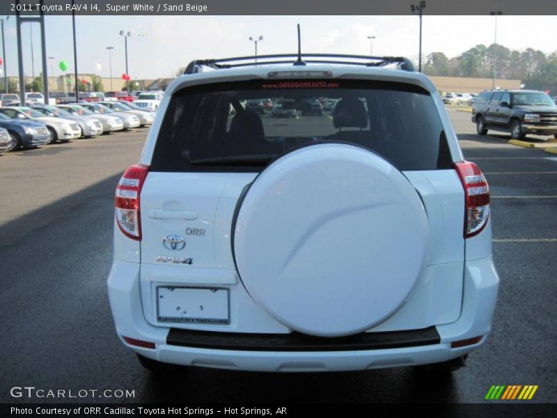 Super White / Sand Beige 2011 Toyota RAV4 I4