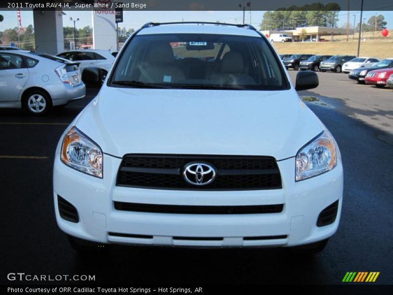 Super White / Sand Beige 2011 Toyota RAV4 I4