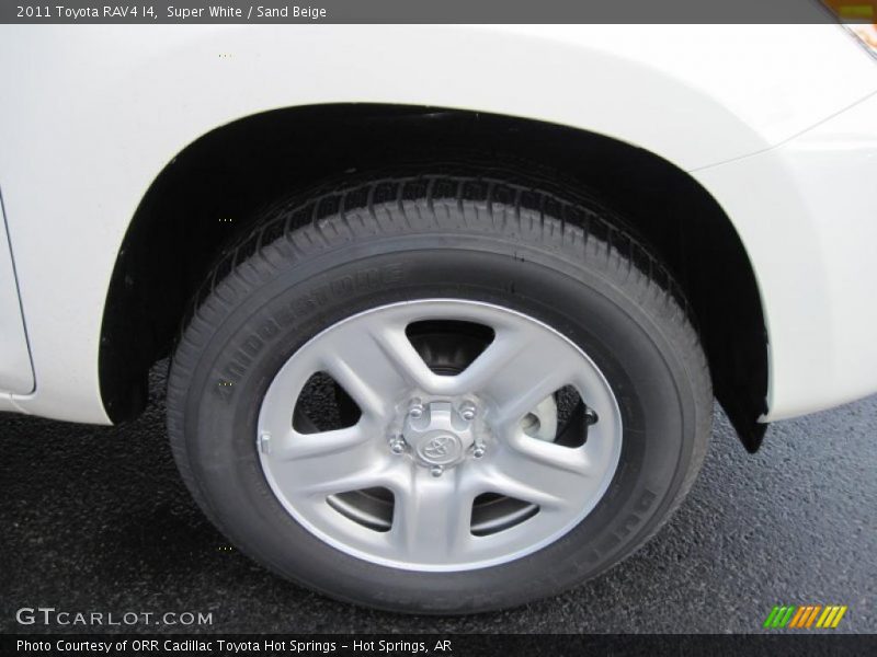 Super White / Sand Beige 2011 Toyota RAV4 I4