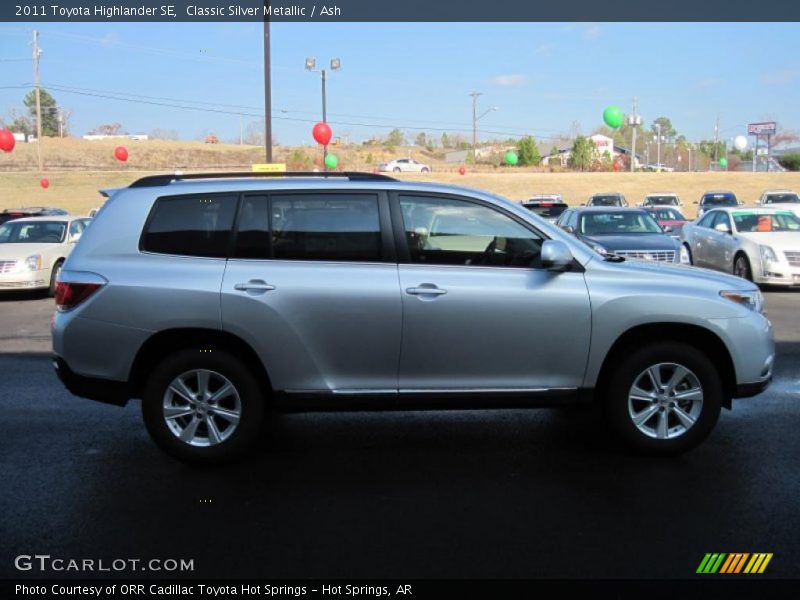 Classic Silver Metallic / Ash 2011 Toyota Highlander SE