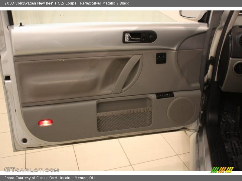 Reflex Silver Metallic / Black 2003 Volkswagen New Beetle GLS Coupe
