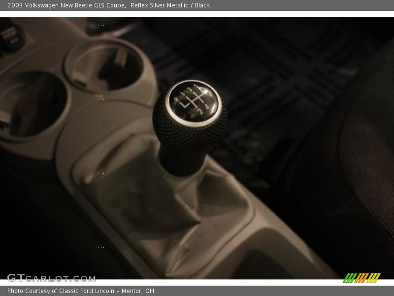 Reflex Silver Metallic / Black 2003 Volkswagen New Beetle GLS Coupe