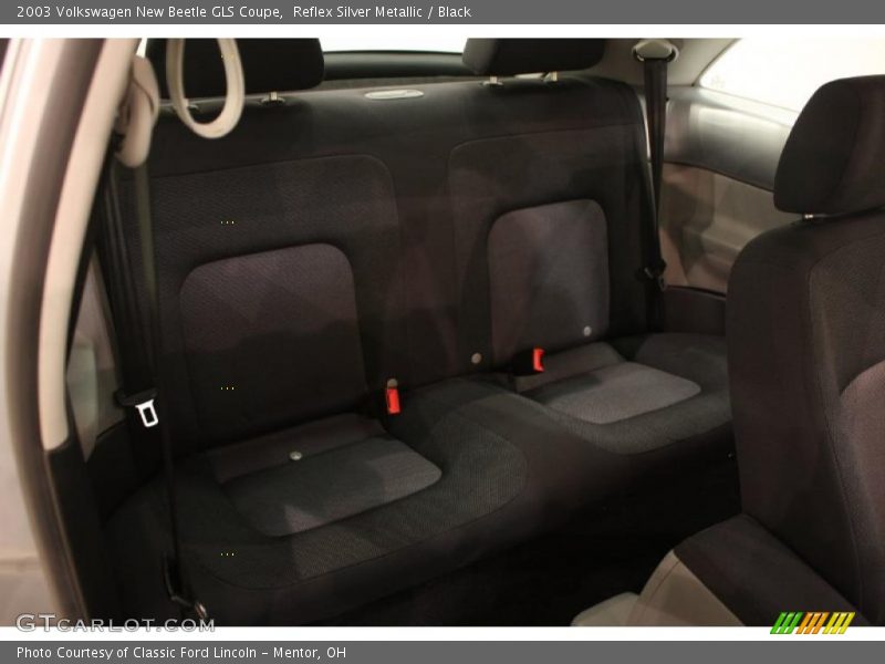 Reflex Silver Metallic / Black 2003 Volkswagen New Beetle GLS Coupe