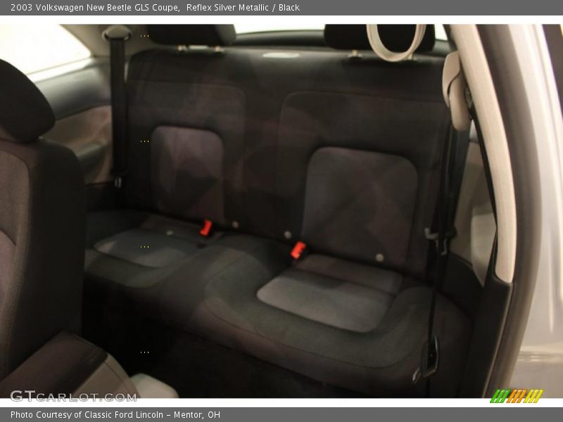 Reflex Silver Metallic / Black 2003 Volkswagen New Beetle GLS Coupe
