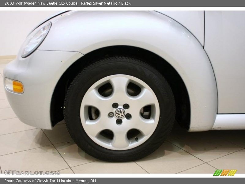 Reflex Silver Metallic / Black 2003 Volkswagen New Beetle GLS Coupe