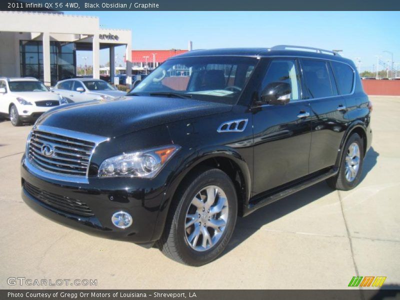 Front 3/4 View of 2011 QX 56 4WD