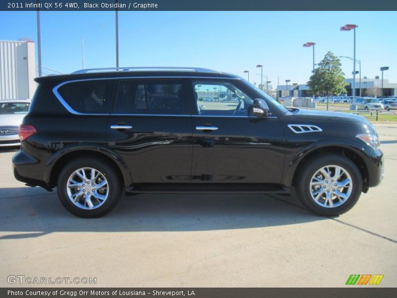 Black Obsidian / Graphite 2011 Infiniti QX 56 4WD