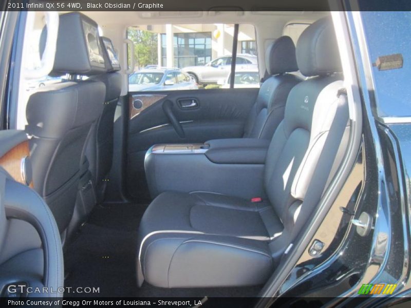 Black Obsidian / Graphite 2011 Infiniti QX 56 4WD