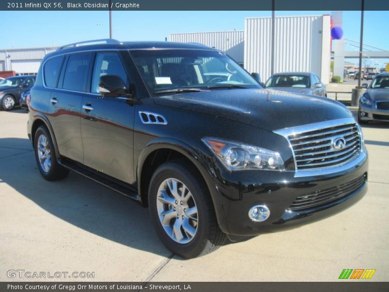 Black Obsidian / Graphite 2011 Infiniti QX 56