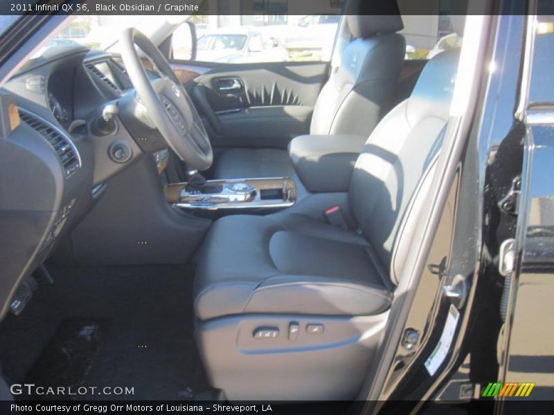 Black Obsidian / Graphite 2011 Infiniti QX 56