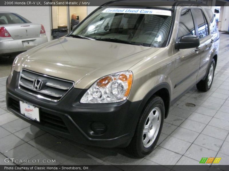 Sahara Sand Metallic / Ivory 2006 Honda CR-V LX
