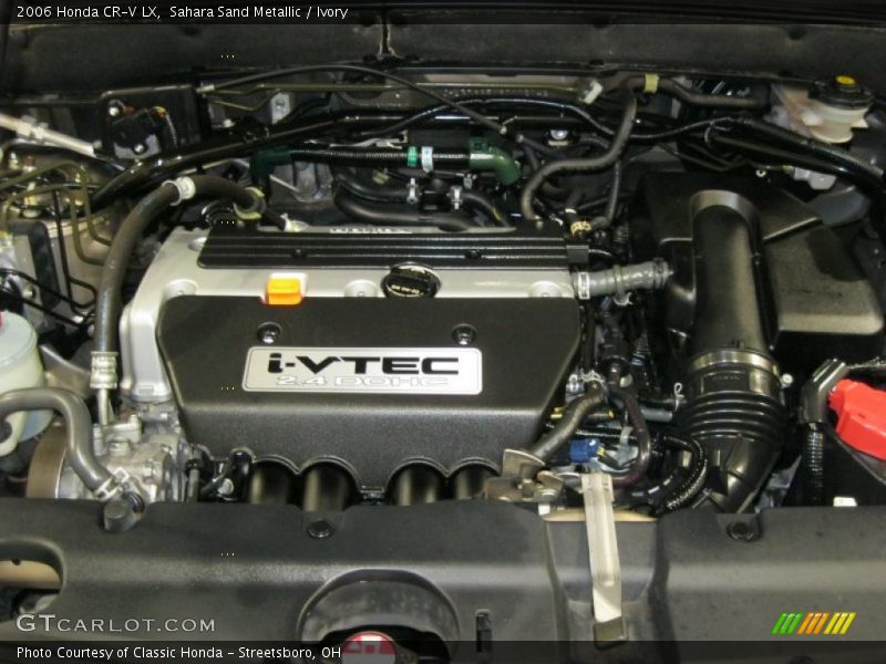  2006 CR-V LX Engine - 2.4 Liter DOHC 16-Valve i-VTEC 4 Cylinder