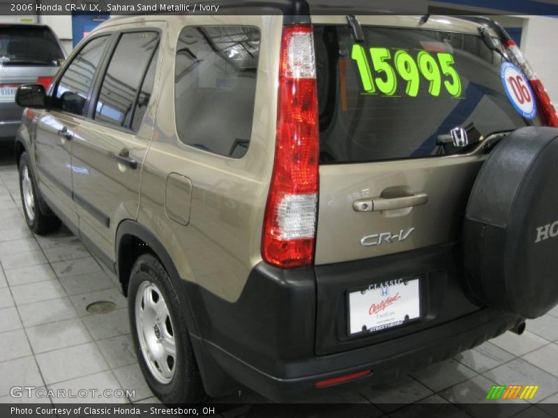Sahara Sand Metallic / Ivory 2006 Honda CR-V LX