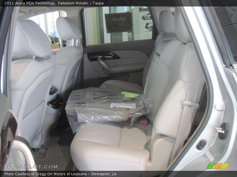  2011 MDX Technology Taupe Interior