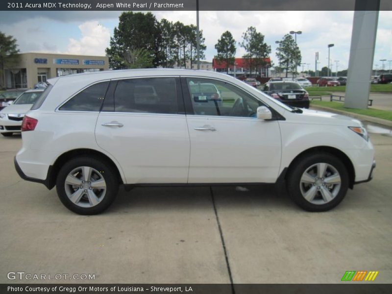  2011 MDX Technology Aspen White Pearl