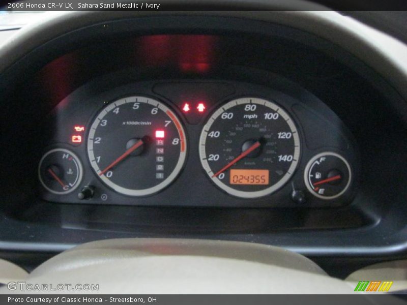  2006 CR-V LX LX Gauges
