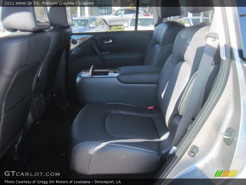  2011 QX 56 Graphite Interior