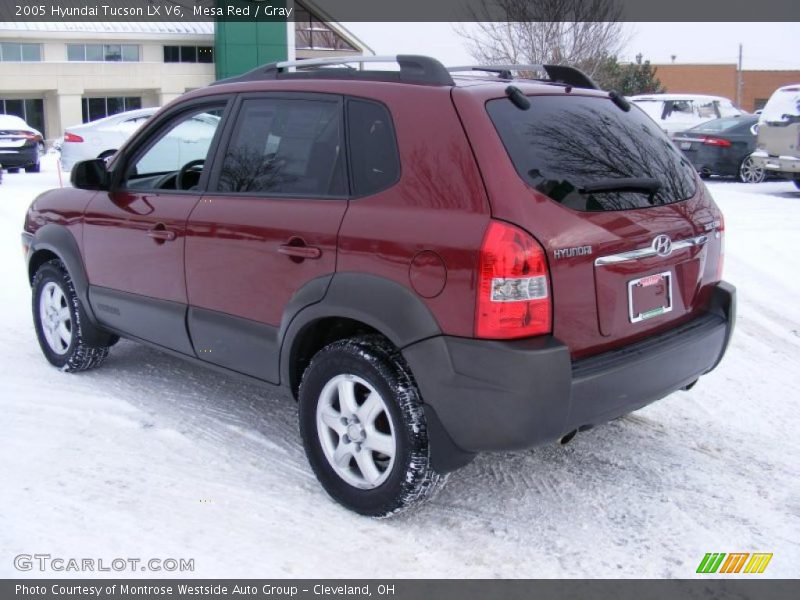  2005 Tucson LX V6 Mesa Red