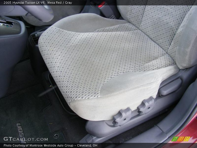 Mesa Red / Gray 2005 Hyundai Tucson LX V6