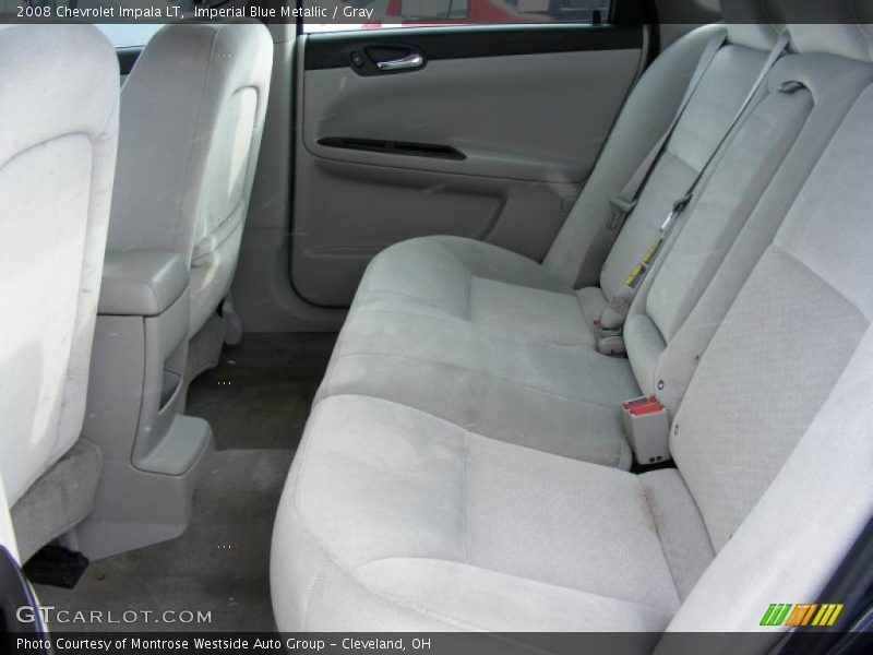 Imperial Blue Metallic / Gray 2008 Chevrolet Impala LT