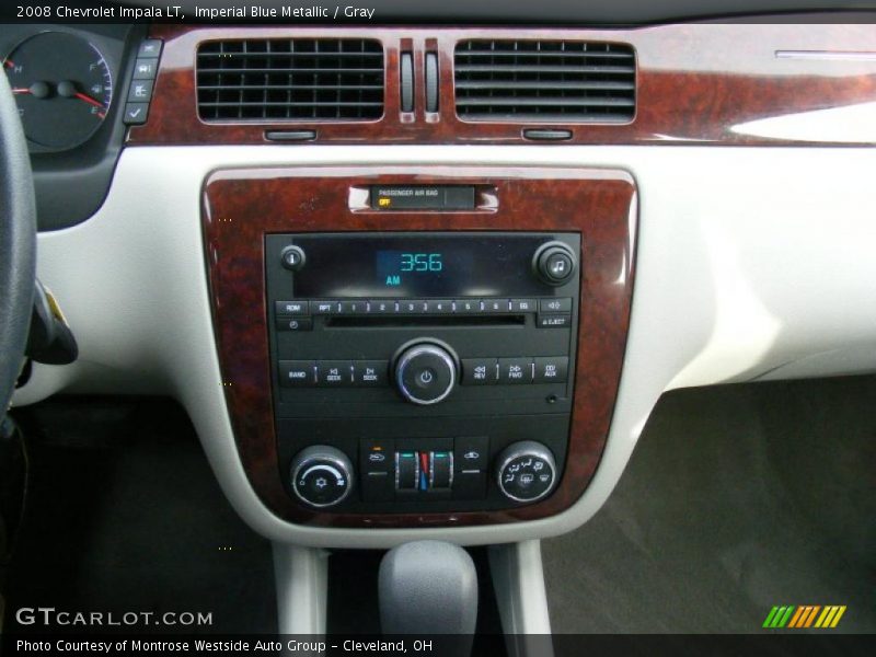 Imperial Blue Metallic / Gray 2008 Chevrolet Impala LT