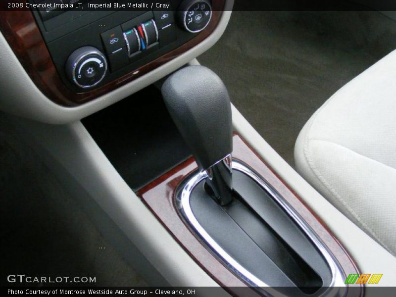 Imperial Blue Metallic / Gray 2008 Chevrolet Impala LT