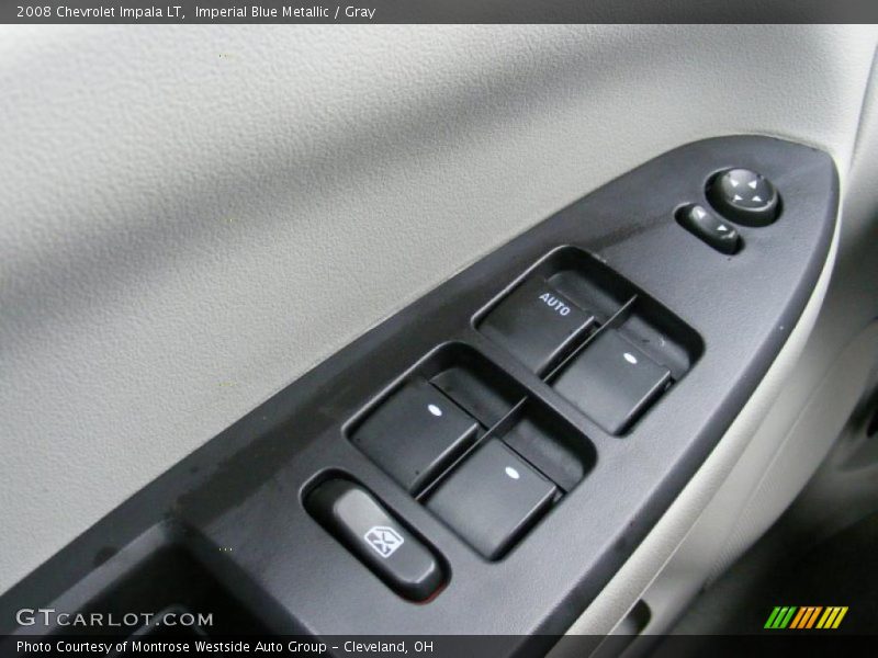 Imperial Blue Metallic / Gray 2008 Chevrolet Impala LT