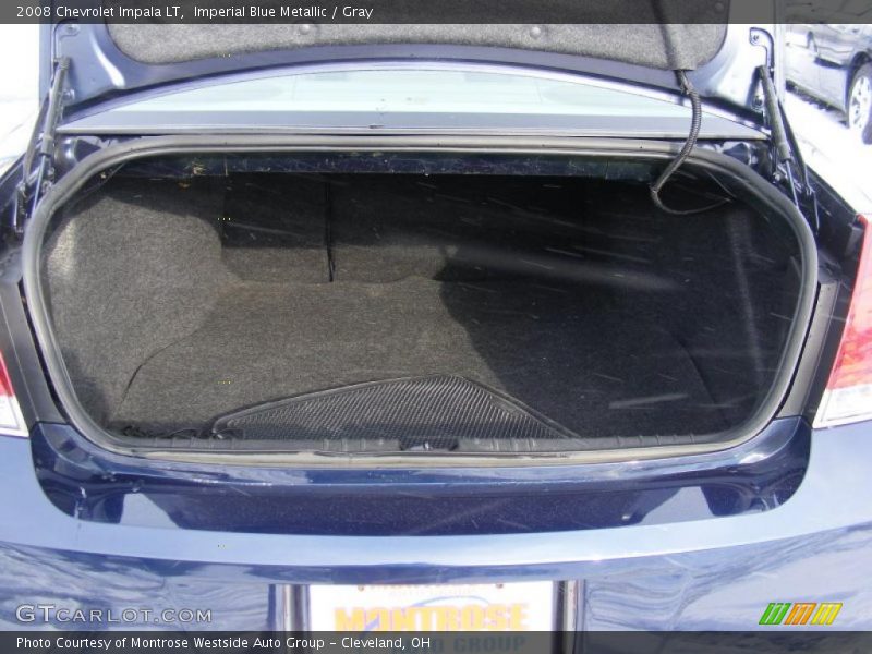 Imperial Blue Metallic / Gray 2008 Chevrolet Impala LT