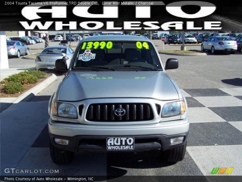 Lunar Mist Metallic / Charcoal 2004 Toyota Tacoma V6 PreRunner TRD Double Cab