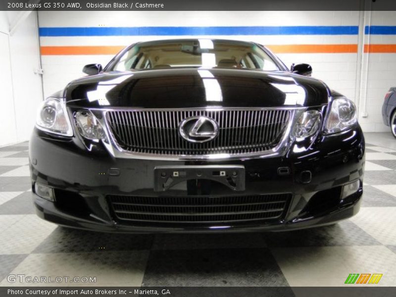 Obsidian Black / Cashmere 2008 Lexus GS 350 AWD