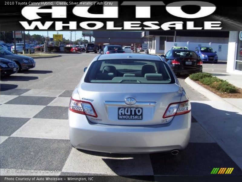 Classic Silver Metallic / Ash Gray 2010 Toyota Camry Hybrid