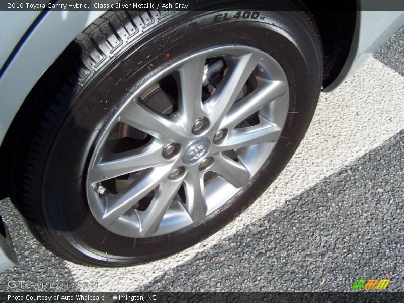 Classic Silver Metallic / Ash Gray 2010 Toyota Camry Hybrid