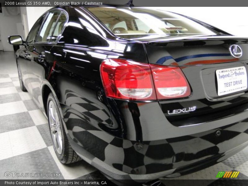 Obsidian Black / Cashmere 2008 Lexus GS 350 AWD