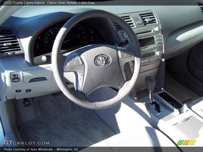 Classic Silver Metallic / Ash Gray 2010 Toyota Camry Hybrid
