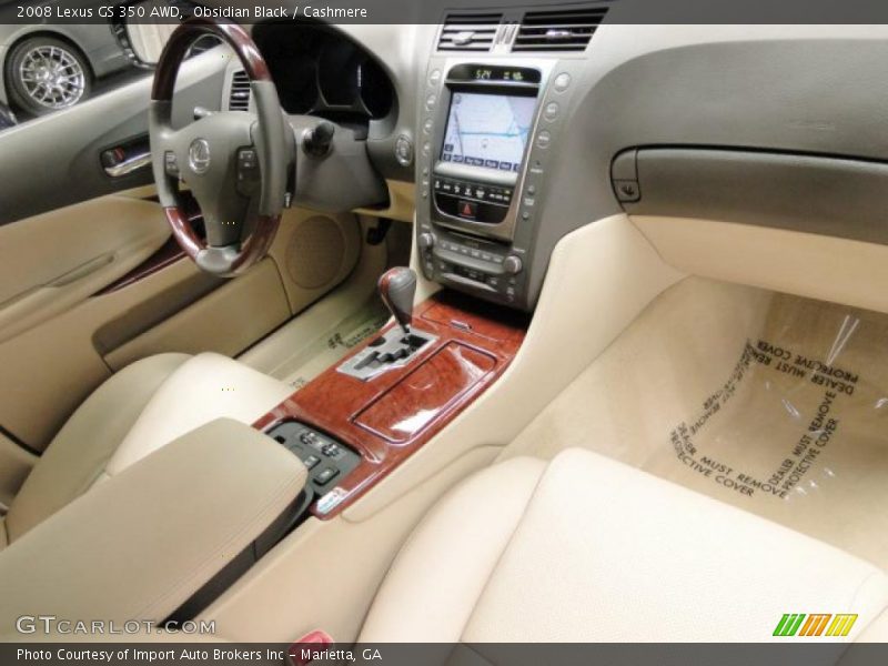 Obsidian Black / Cashmere 2008 Lexus GS 350 AWD