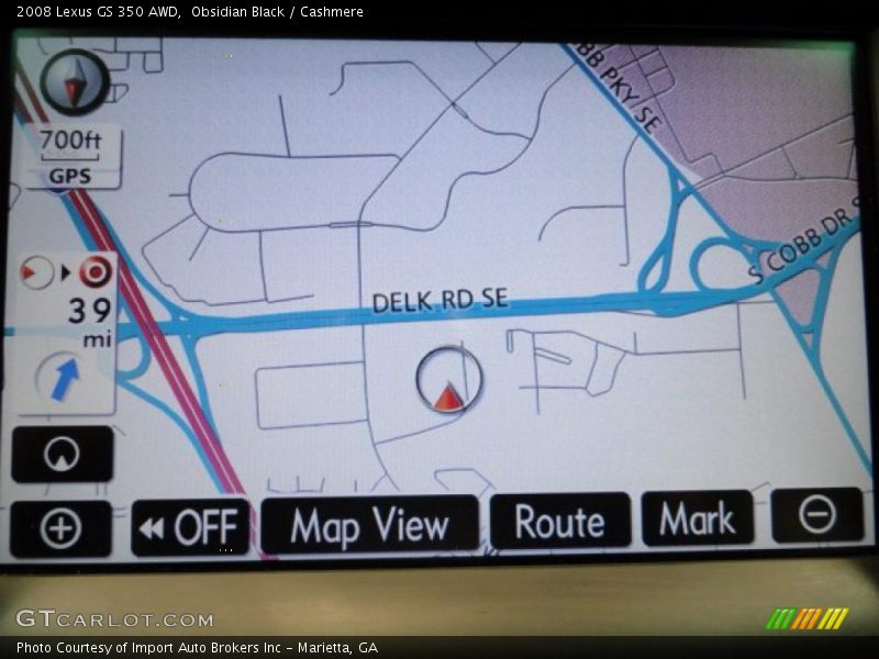Obsidian Black / Cashmere 2008 Lexus GS 350 AWD