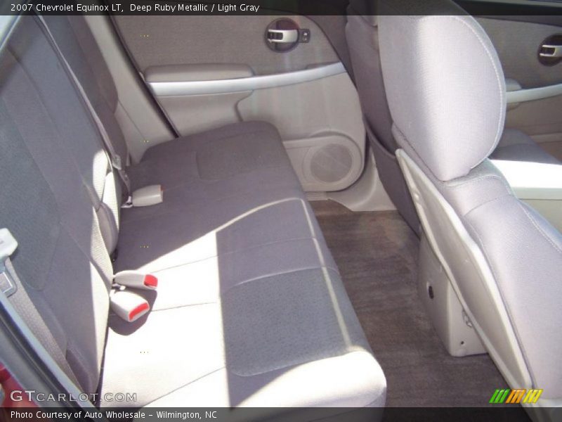 Deep Ruby Metallic / Light Gray 2007 Chevrolet Equinox LT