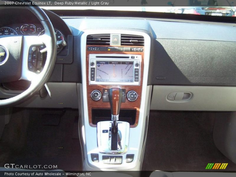 Deep Ruby Metallic / Light Gray 2007 Chevrolet Equinox LT