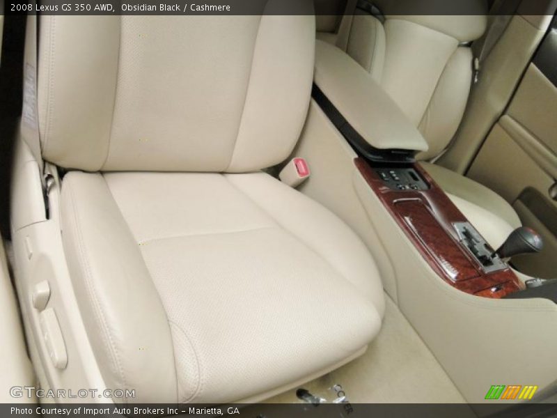 Obsidian Black / Cashmere 2008 Lexus GS 350 AWD