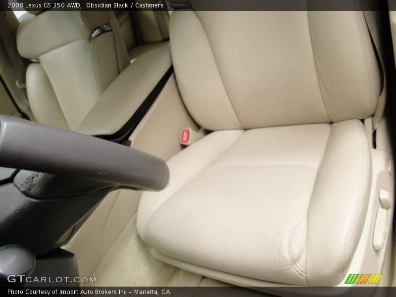 Obsidian Black / Cashmere 2008 Lexus GS 350 AWD