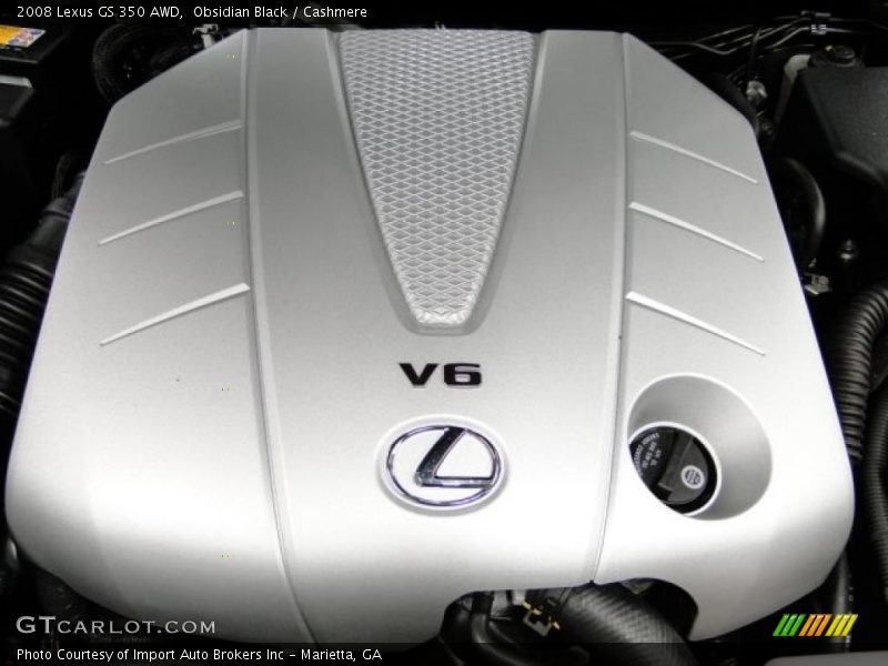 Obsidian Black / Cashmere 2008 Lexus GS 350 AWD