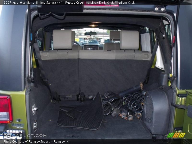  2007 Wrangler Unlimited Sahara 4x4 Trunk