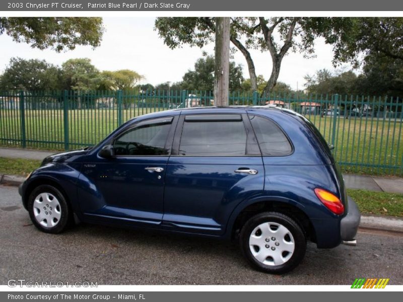 Patriot Blue Pearl / Dark Slate Gray 2003 Chrysler PT Cruiser