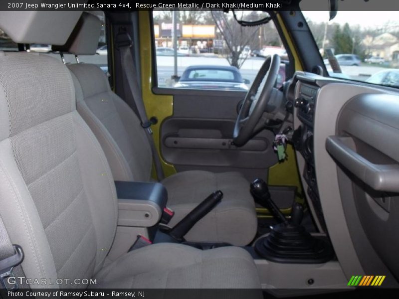  2007 Wrangler Unlimited Sahara 4x4 Dark Khaki/Medium Khaki Interior