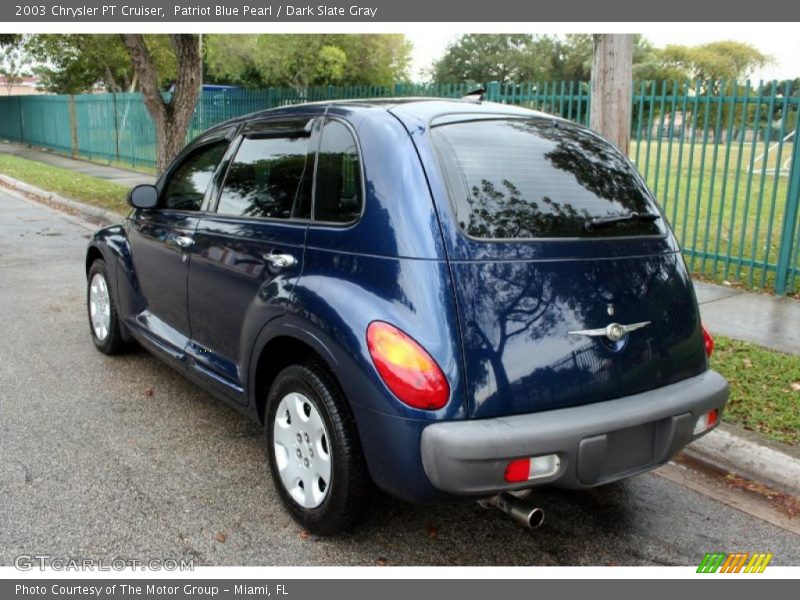 Patriot Blue Pearl / Dark Slate Gray 2003 Chrysler PT Cruiser