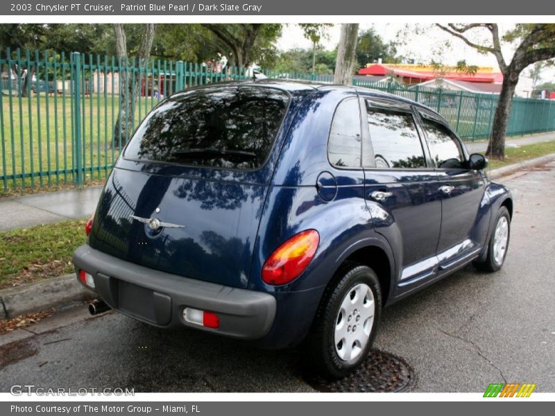 Patriot Blue Pearl / Dark Slate Gray 2003 Chrysler PT Cruiser
