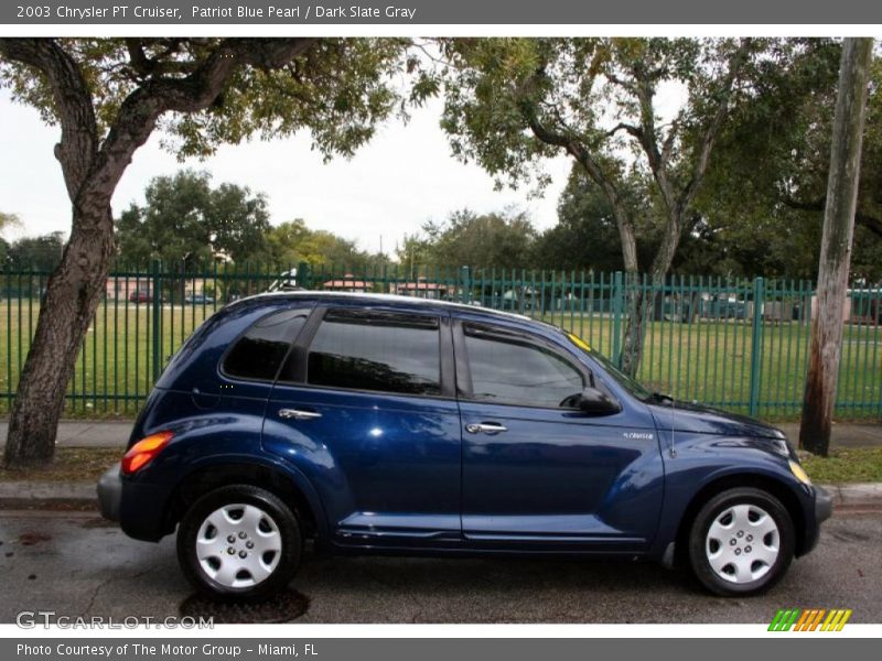 Patriot Blue Pearl / Dark Slate Gray 2003 Chrysler PT Cruiser