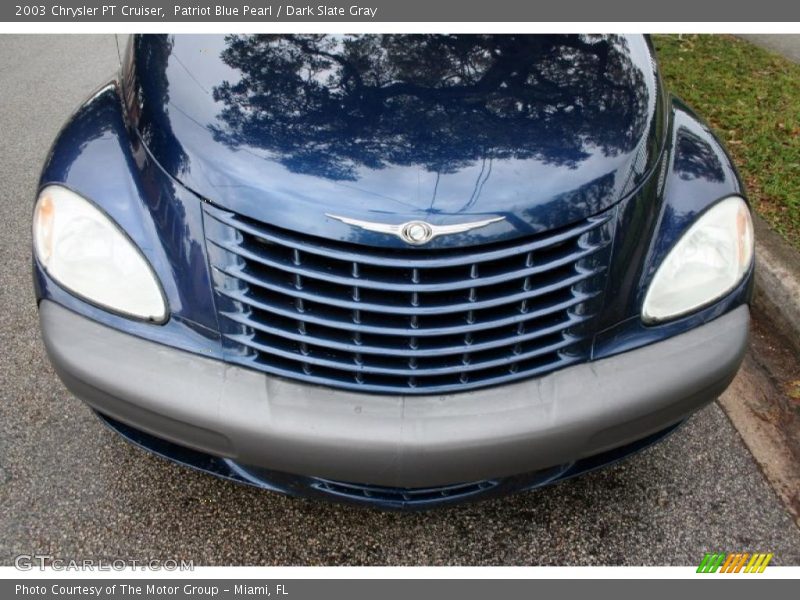Patriot Blue Pearl / Dark Slate Gray 2003 Chrysler PT Cruiser